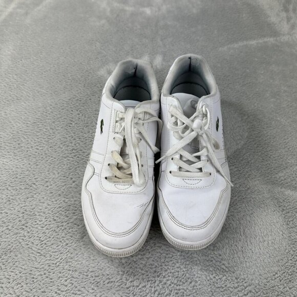 Lacoste White Leather Sneakers women’s Size 8 US/6 UK/39.5 EU - Picture 7 of 12